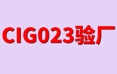 CIG023验厂 CIG023验厂
